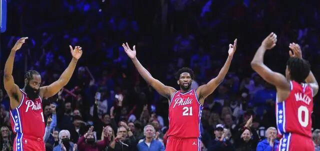 猛龙轻取辽宁队,恩比德点燃赛场 猛龙轻取辽宁队,恩比德点燃赛场